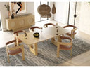 Oshana - Modern White Oak Dining Set