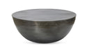 CONGA COFFEE TABLE ANTIQUE ZINC