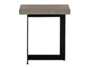 Lenado - Modern Grey Concrete End Table