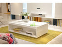 Nancy Modern White Coffee Table