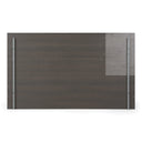 palermo italian modern faux concrete & grey bed