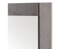 Palermo Italian Modern Faux Concrete & Grey Mirror