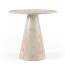 Pampa - Modern Faux Marble End Table