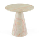 Pampa - Modern Faux Marble End Table