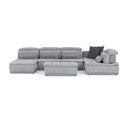 Panorama - Italian Modern Beige Fabric Modular Sectional Sofa