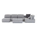 Panorama - Italian Modern Grey Fabric Modular Sectional Sofa