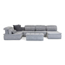 Panorama - Italian Modern Grey Fabric Modular Sectional Sofa
