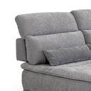 Panorama - Italian Modern Grey Fabric Modular Sectional Sofa