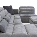 Panorama - Italian Modern Grey Fabric Modular Sectional Sofa