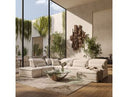 Panorama - Italian Modern Beige Fabric Modular Sectional Sofa