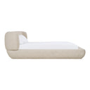 Pasha - Modern Cream Fabric Bed