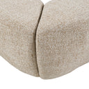 Pasha - Modern Cream Fabric Bed