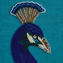 Peacock Beaded Art
