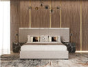 Penrose + Aspen - Modern Beige + Brown Ash 4-Piece Bedroom Set