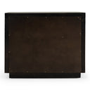 Perez - Modern Dark Burl Nightstand, view 4