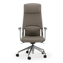Pickard - Modern Grey Leather Executive Office Chair