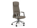 Pickard - Modern Grey Leather Executive Office Chair