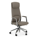 Pickard - Modern Grey Leather Executive Office Chair