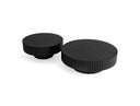 Pierre - Modern Black Ash Round Coffee Table Set