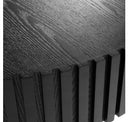 Pierre - Modern Black Ash Round Coffee Table Set
