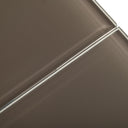 Pittson - Modern Extendable Grey Glass Dining Table