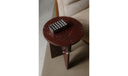 Grace Accent Table Rosso Levante Marble