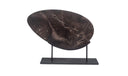 Galen Sculpture Saint Laurent Brown Marble