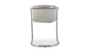 Freeman Chrome Frame Dining Chair Blended Cream - Set Of Two
