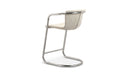 Freeman Chrome Frame Counter Stool Blended Cream - Set Of Two