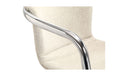Freeman Chrome Frame Counter Stool Blended Cream - Set Of Two