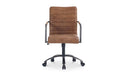 Roy Office Chair Open Road Brown Leather