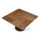 Platte - Mid-Century Modern Walnut Square Dining Table