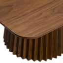 Platte - Mid-Century Modern Walnut Square Dining Table