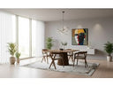 Platte - Mid-Century Modern Walnut Square Dining Table