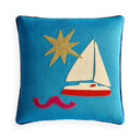 Playa Sailboat Pillow