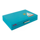 Playa Leather Backgammon Set