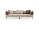 Plume - Modern Brown Fabric Sofa