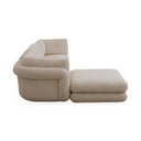 Pompidou 120” Modular Four-Piece Sectional with Ottoman