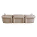Pompidou 120” Modular Four-Piece Sectional with Ottoman