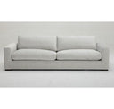 Poppy - Modern White Fabric Lounge Chair