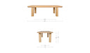 Anders Dining Table Large Natural