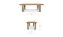 Anders Dining Table Small Natural