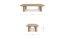 Anders Coffee Table Natural