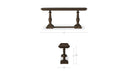 Everson Console Table Brown