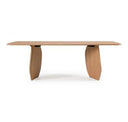 Seymour - Modern White Oak Coffee Table Set
