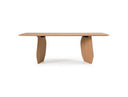 Prado - Modern White Oak Dining Table