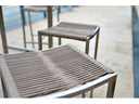 Stone Backless Outdoor Barstool