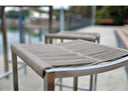 Stone Backless Outdoor Barstool