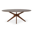 Prospect - Modern Oval Walnut Dining Table