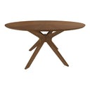 Prospect - Modern Round 59" Walnut Dining Table